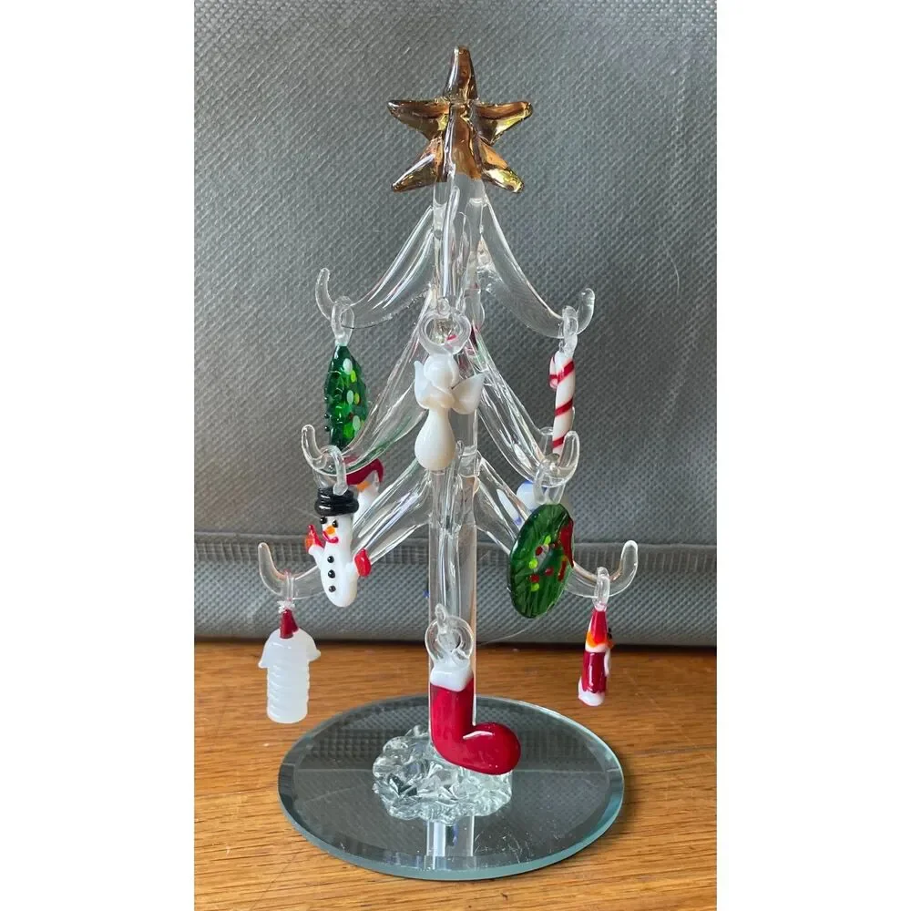 VTG LS Arts Crystal Christmas Tree 6.5